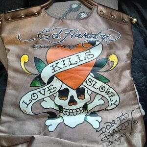 Vintage Ed Hardy by Christian Audigier Tote Bag